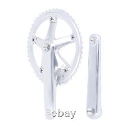Crankset Aluminum Alloy 144BCD 48T Square Hole Chainring Crank Arm Set ZO