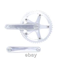 Crankset Aluminum Alloy 144BCD 48T Square Hole Chainring Crank Arm Set ZO