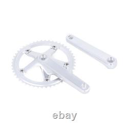 Crankset Aluminum Alloy 144BCD 48T Square Hole Chainring Crank Arm Set ZO