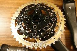Crankset Shimano Deore LX Mega Drive Train Gold Edition FC-M570 + bottom bracket