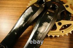 Crankset Shimano Deore LX Mega Drive Train Gold Edition FC-M570 + bottom bracket