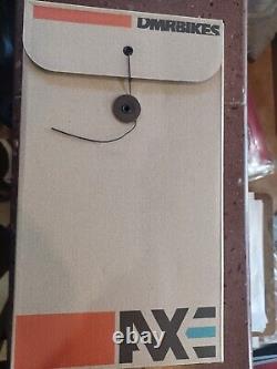 DMR AXE Crank Arm Set 170mm Laser Etched Black New In Box