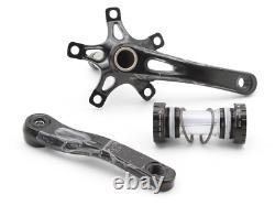 DRIVELINE 2 piece Crank Set 155mm Black