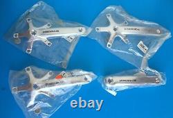 Dimension Tandem Cranksets NOS/New 90s 170 130/74 Triple I-Beam Polished Silver
