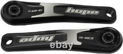 EBike Crank Hope Ebike Crank Arm Set 165mm, ISIS, Specialized Offset, Black