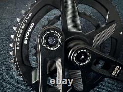 Evosid 50-34T Bicycle-Crank Set 165mm 7075 Aluminum Shimano SRAM 9-12 Speed