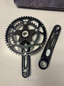FSA Cabon Pro Elite CrankSet 110 BCD 50 34T Double Road 9-10 Sp 175mm for ISIS