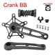Folding Bicycle Crank Set Bcd130 Hollow Crankset Chain Ring 52/53/56/58t Crank