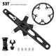Folding Bike 45/47/53/56/58t Chainwheels 170mm Crank Integrated Bike Cranksets