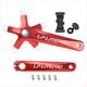 Folding Bike Crank Aluminum 170mm Hollow Integral Bicycle Bcd 130 Crankset Tooth