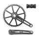 Folding Bike Crankset 155/160/165/170/175mm Hollow Tech Bicycle Crank Set