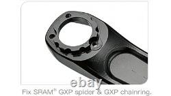 Fouriers CNC Crank Arm set PF30 BB for SRAM GXP spider Crankset 30MM Axle Black