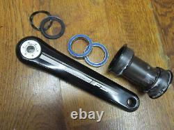 Fsa Gossamer 175 110 Bcd 46/36t 11sp Cyclocross Crank Set & Bb386 Bottom Bracket