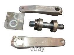 GT Show 165mm 3pc Crank Set Mid School BMX FSA Power Series Alloy Unused Rare