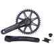 Gravel Bicycle Crankset 170mm Crank Arm 10/11 Speed Wide And Narrow Sprocket 42t