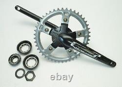 Gt Dyno Bmx Race Bicycle 175 MM Chromoly Crank Set 44 T Chainwheel 1/2x20 Tpi