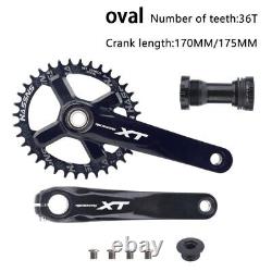 Hollowtech Mtb Crank Arms Bicycle Crankset Integrated Candle Pe 2 Crowns 104 Bcd