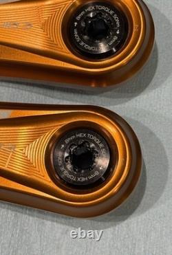 Hope Tech E-bike Crank Arm Set- 155mm, Isis, Specialized Brose Offset Bronze