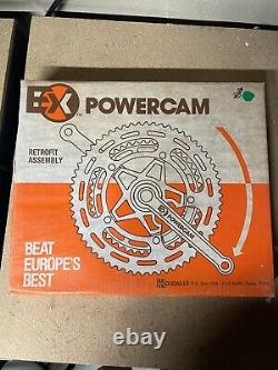 Houdaille EX Powercam crankset. NOS Vintage