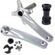 Ixf 170mm Bicycle Crank Set Crank Arm Bcd 104mm Mtb/road Bike Crankset Brand New