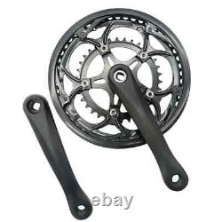 Lightweight Road Bike Double Chainwheel Set 34-50T Crankset 170mm Crank Arm