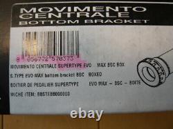 MICHE s PISTARD 2.0 CRANK 48T 1 8 Crank 165mm BLACK SUPERTYPE EVO MAX BB BSC