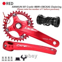 MTB Bicycle Integrated Crankset 104BCD 170mm Crank Chainring 32/34/36/38T