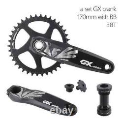 MTB Bike Crankset Hollowtech Integrated Cranks Arms 170/175mm 30-42T Sprocket