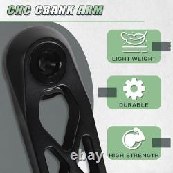 MTB Mountain Bike Crank Arm Set with Bottom Bracket -170MM Aluminum Alloy Hol