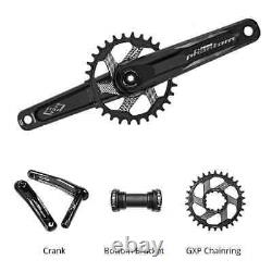 Mountain Bike Crankset 104 BCD Crank 170/175mm 32T 34T 36T 38T Chainring with BB