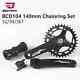 Mountain Bike Crankset Crank 140mm Single Chainring Kids' Bicycle 32t 34t 36t