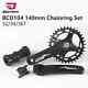 Mountain Kids' Bike Crankset 140mm Hollow Crank Single Chainring 32t 34t 36t