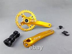 Mountain Road Bike CNC Crankset 170mm BCD104 Cranks Arm Bottom Bracket Chianring