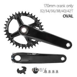 Mtb Bicycle Crankset Integrated Crank 104bcd 170/175mm Chainring 32/34/36/38T