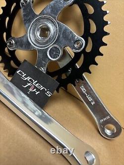 NOS 90's DOTEK 165mm Square Taper Bmx Alloy Crank Set 43T For GT Power Series SE