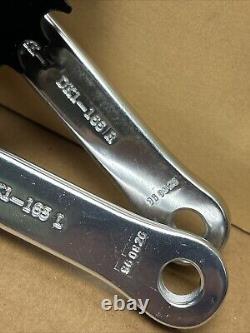 NOS 90's DOTEK 165mm Square Taper Bmx Alloy Crank Set 43T For GT Power Series SE
