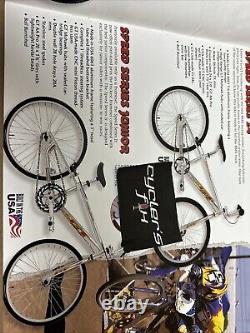 NOS 90's DOTEK 165mm Square Taper Bmx Alloy Crank Set 43T For GT Power Series SE