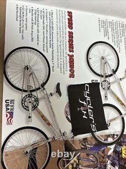 NOS 90's DOTEK 165mm Square Taper Bmx Alloy Crank Set 43T For GT Power Series SE