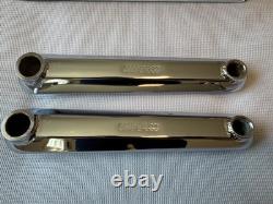 NOS Hutch BMX Aerospeed Crank Set 175mm Spline Drive US Made JDB