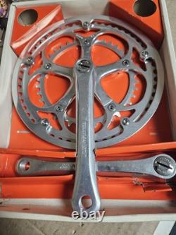 NOS Vintage TAKAGI Tourney ST Crankset, 1982, 170mm arms, withdust covers