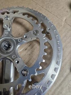 NOS Vintage TAKAGI Tourney ST Crankset, 1982, 170mm arms, withdust covers