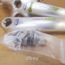 New-Old-Stock Shimano 105 Double Crankarm Set (Model FC-5501.172.5 mm). Demo