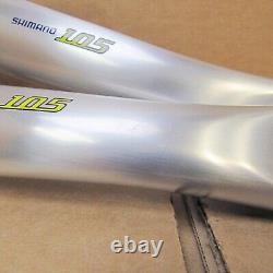 New-Old-Stock Shimano 105 Double Crankarm Set (Model FC-5501.172.5 mm). Demo