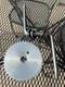 Odyssey Excalibur Crank Set Old School Bmx 175 Mm 1pc Chrome 43t Chainwheel