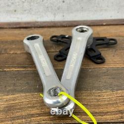 Old School BMX Sugino Super Maxy Crank Set Black Spider 70 mm 110 BCD Forged OG
