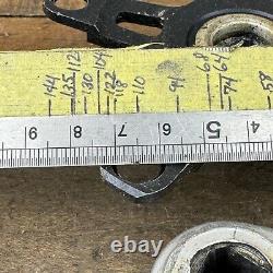 Old School BMX Sugino Super Maxy Crank Set Black Spider 70 mm 110 BCD Forged OG