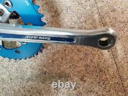 Old School Vintage Bmx Sugino Super Maxey Crank Set For Hutch Pk Dg Gt Mongoose