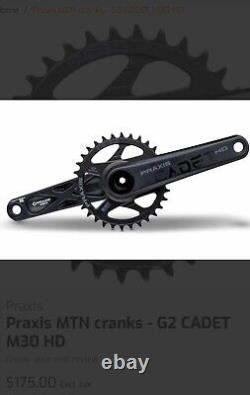 Praxis Cadet G2 M-30 32t 170 mm Mountain Bike Cranks