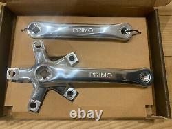 Primo SGT Crank Set NOS 170mm BMX Polished BOXED 7075 t6 Aluminium Snafu Redline