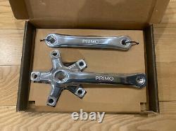 Primo SGT Crank Set NOS 170mm BMX Polished BOXED 7075 t6 Aluminium Snafu Redline